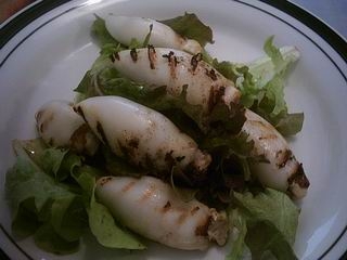 קלמארי ממולא במוח עגל