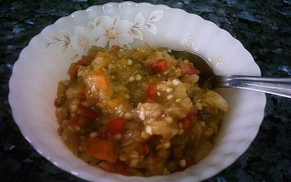 סלט חציל רומני