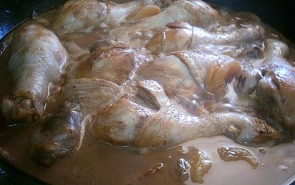 שוקי עוף בקיאנטי ופירות יבשים