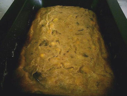 פשטידת קישואים, תירס, פטריות וגבינות