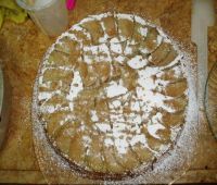 טארט תפוחים הפוך