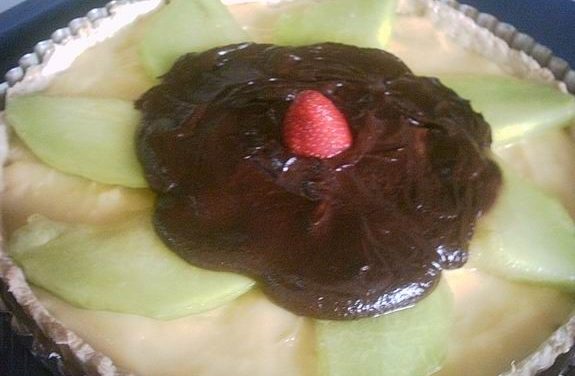 פאי מלון ושוקולד