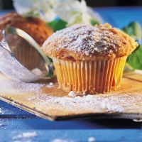 מאפינס אגוזים, תפוח וקינמון