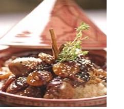 "טאגין נזיד כבש "או עגל בארטישוק ירושלמי (בטטה קוסביה)