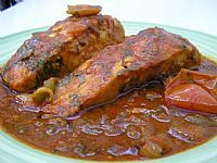 דג "פילה" טונה נוסח קזבלנקה