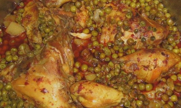 "טביחה" תבשיל עוף אפונה ותפוא"ד בנוסח טוניסאי