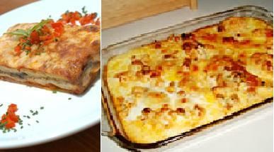 לזניה תרד וצנוברים ברוטב בשמל נוסח קופי בר