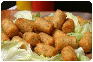 פחזניות / קרוקטים אפויים או מטוגנים מפירה