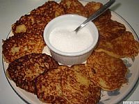 פנקייק / לביבות גבינה בסגנון קייב