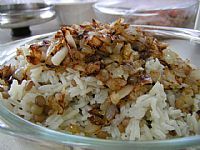 אורז לבו או שחום אחד אחד