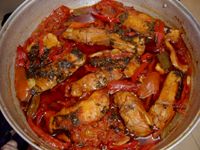 טאגין חריימה טונה נוסח הרי האטלס