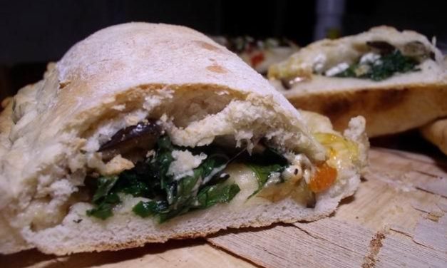 קלצונה או שטרודל ממולא בעלי מנגולד