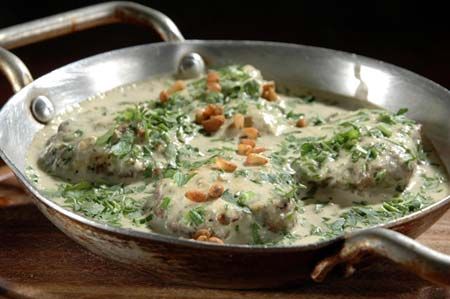 קבאב סניה בטחינה של טלי תדהר