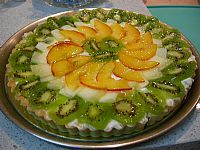 טארט פירות טריים בקרם וניל אמיתי – קרין גורן