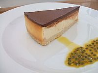 גנאש גבינה שוקולד מריר וחלב קוקוס קלי קלות