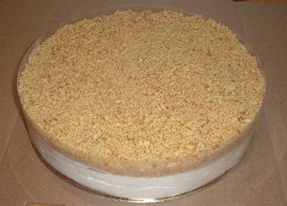 עוגת גבינה פירורים יוקרתית