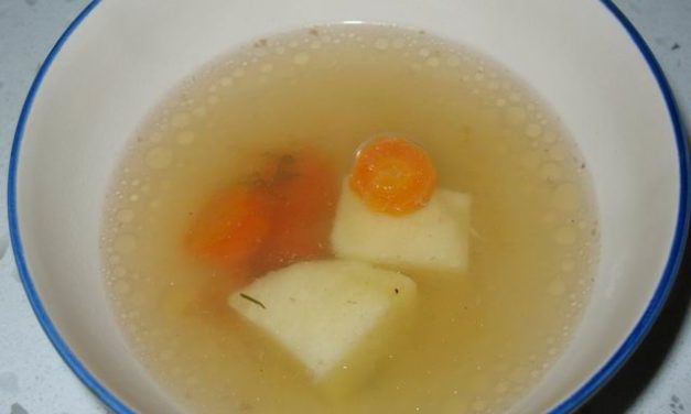 מרק עוף קצת אחר