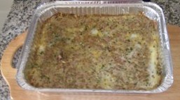 פשטידת בשר עם תפו"א