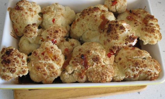 כרובית בצ'ילי וסויה