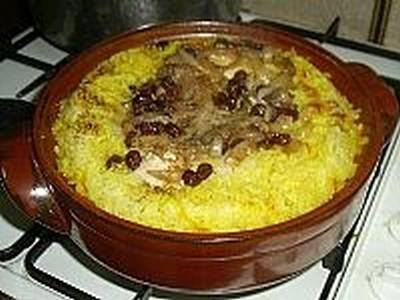 אורז צהוב בניחוח קינמון