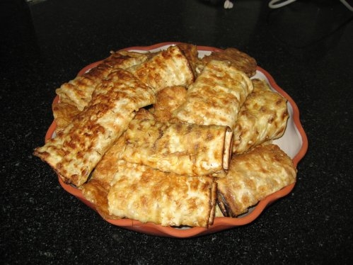 בלינצ'ס ממצה במילוי תפו"א ופטריות