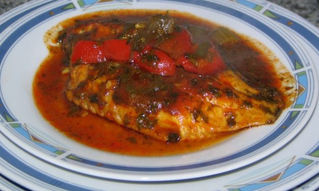 פילה אמנון ברוטב אדום