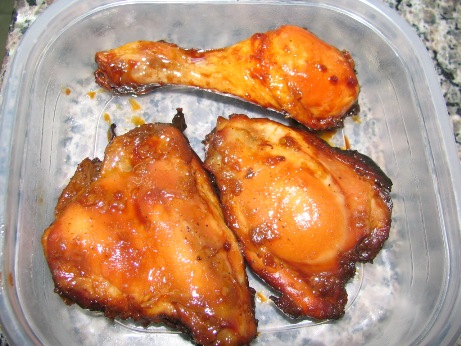 עוף בסילאן, סויה ודבש