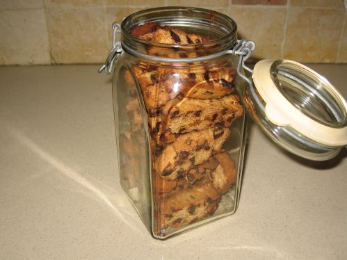 ביסקוטי מישמש ושוקולד