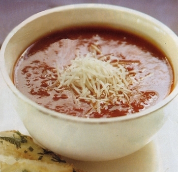 מרק עגבניות ופרמזן