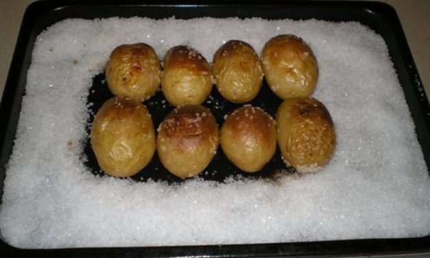 תפוחי אדמה צלויים (עם פטנט)