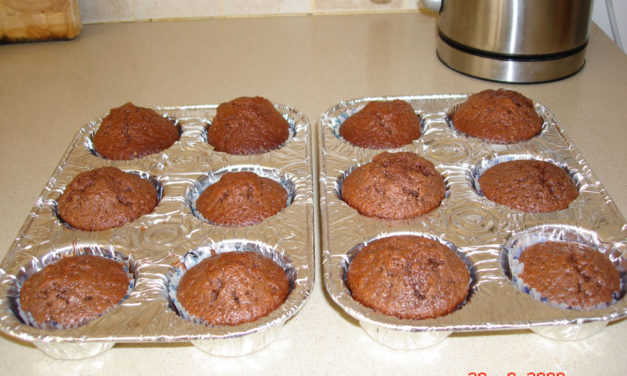 מאפינס שוקולד קל להכנה