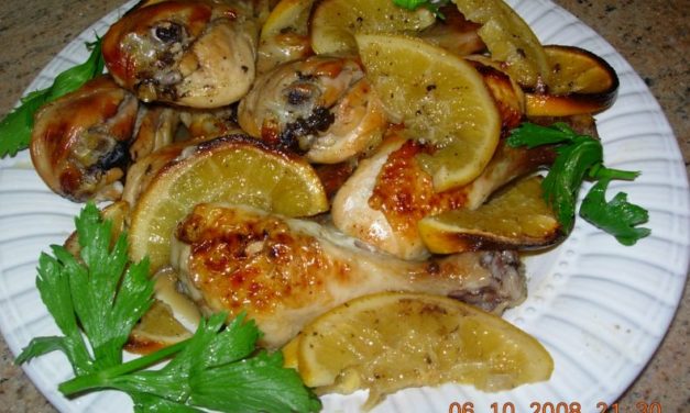 עוף בתפוזים ודבש