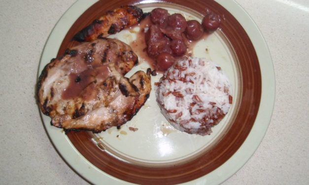 חזה עוף בדובדבנים