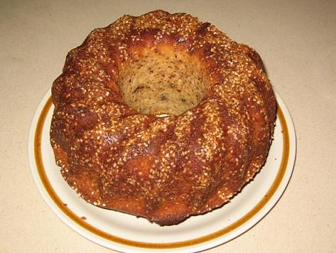 עוגת טחינה ואגוזי מלך