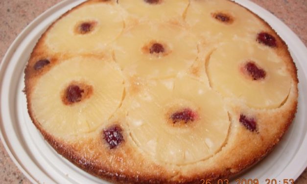 עוגת אננס הפוכה