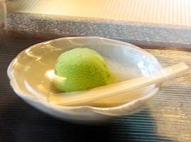 מאצ'ה – " גלידת תה ירוק יפני "