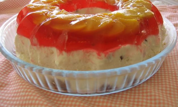 עוגת גבינה שוקולד לבן וג'לי