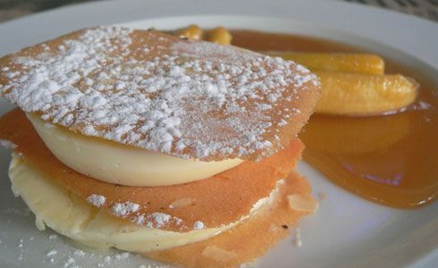 קרם ברולה בננות בנוסח ג'ירף נודלס בר