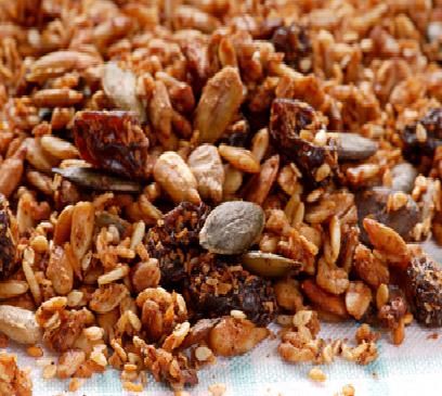 גרנולה תוצרת בית מזין טבעי ובריא