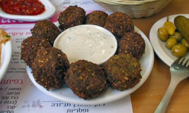 פלאפל יפואי ירוק אורגינלי נוסח "פלאפל גינה"