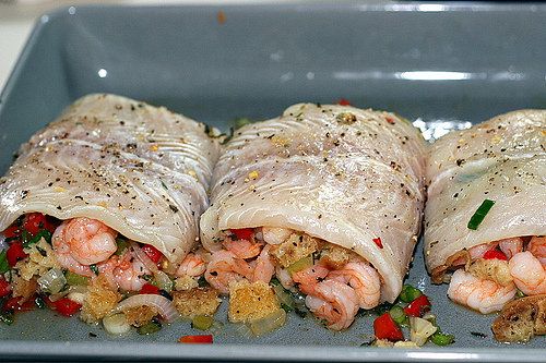 דגי דניס ממולאים סלמון מעושן או שרימפס וכל טוב