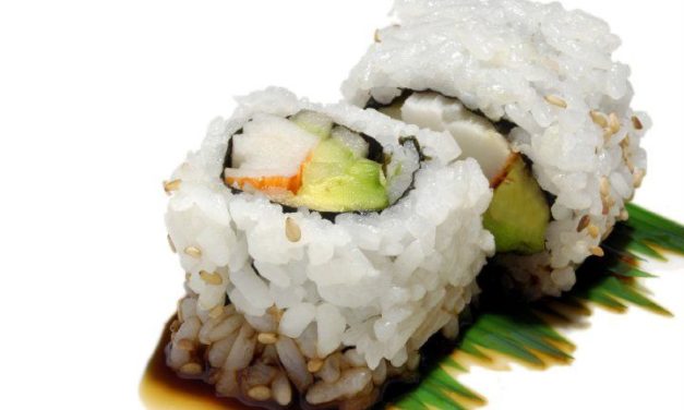 גלילות סושי בסיסיות עשה זאת בעצמך דג/חזה אווז ופירות יבשים