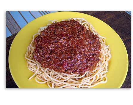 ספגטי בולונז