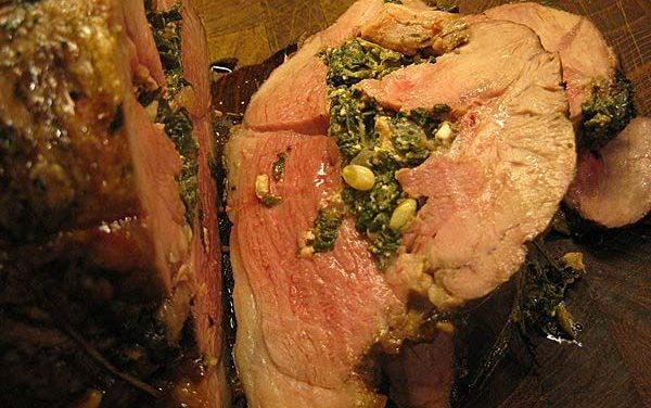 שוק טלה ממולא בשר – ישראל אהרוני