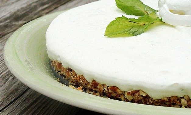 טארט קרים ציז על מצע בייגלה מלוח