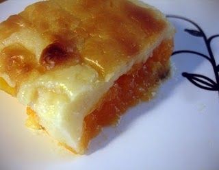 פשטידת/פאי מתוקה מדלעת ברוטב בשמל