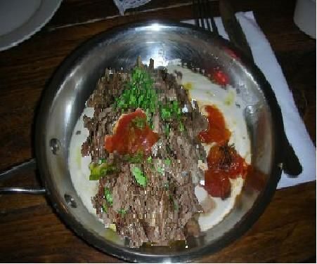 שווארמה עגל/הודו בטחינה