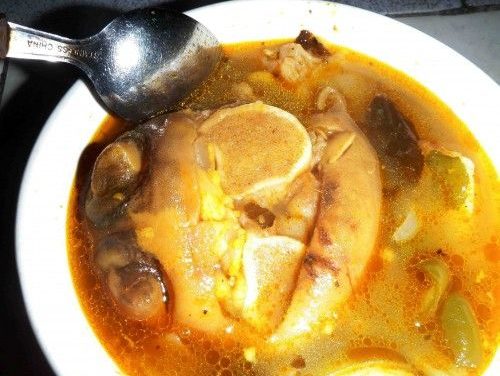 מרק רגל תימני נוסח צנעני בסיר בישול איטי