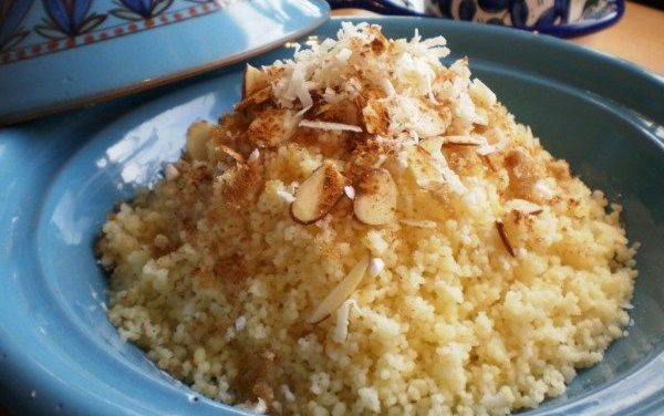 קוסקוס מתוק בסגנון מסעדת זייתון קהיר